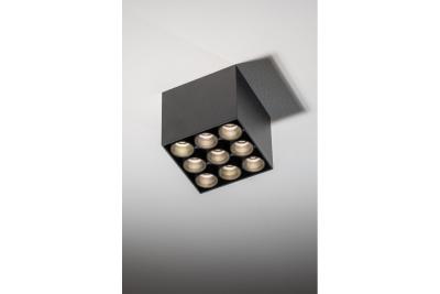 Decor Luminărie cu LED-uri ARTEMIDA 20W 1920lm AC220-240V 50/60 Hz PF>0 9 Ra≥80 IP20 IK08 4000K 38° pătrată neagră. 1208962642