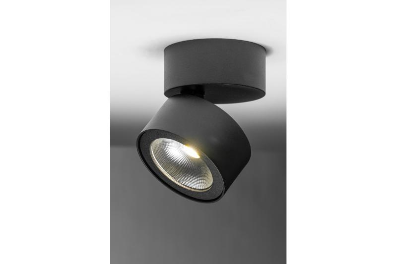 Decor Lumină LED FIXĂ BIANCO 15W 1500lm AC220-240V 50/60 Hz PF> 0.5 Ra≥80 IP20 IK06.36 ° 4000K rotund negru 1208962668