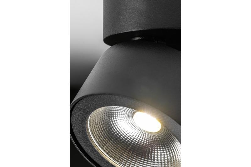 Decor Lumină LED FIXĂ BIANCO 15W 1500lm AC220-240V 50/60 Hz PF> 0.5 Ra≥80 IP20 IK06.36 ° 4000K rotund negru 1208962668
