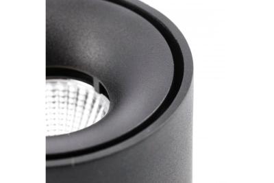 Decor Luminarul LED BIANCO 8W 680lm AC220-240V 50/60 Hz PF>0 9 Ra≥80 IP20 IK06 36° 4000K rotund negru. 1208962672