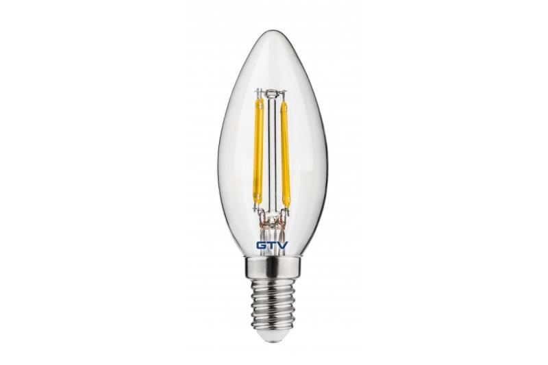 Lumină LED, FILAMENT, C35, 4000K, E14, 4W, 440Im, AC220-240V/ 50-60Hz, RA>80, 360° 1208962687
