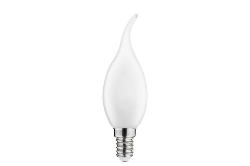Lumină LED, FILAMENT SEMI-TRANSPARENT, C35L, 4000K, E14, 4W, 420lm, AC220-240V/50-60Hz, RA>80, 360° 1208962692