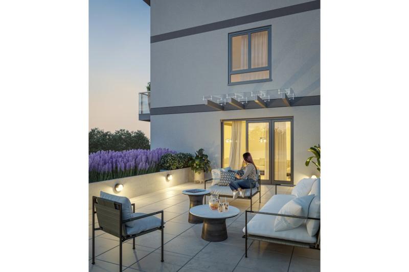 Decor Fixtură de fațadă CANTI LED 12W 1000lm AC220-240V 50 / 60Hz IP65 4000K 1208962698