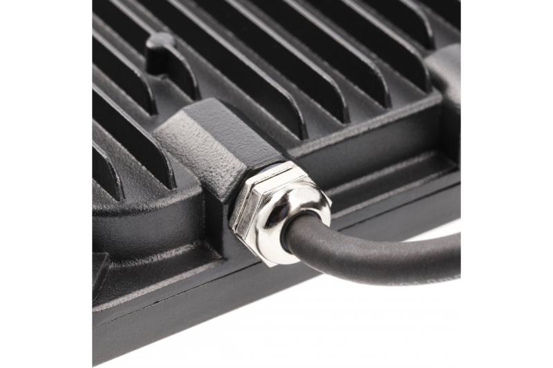 Proiector LED iNEXT (portabil) 30W 2400lm, PF>0,9, RA>80, IP65, 120°, 6400K, corp negru 1208962861