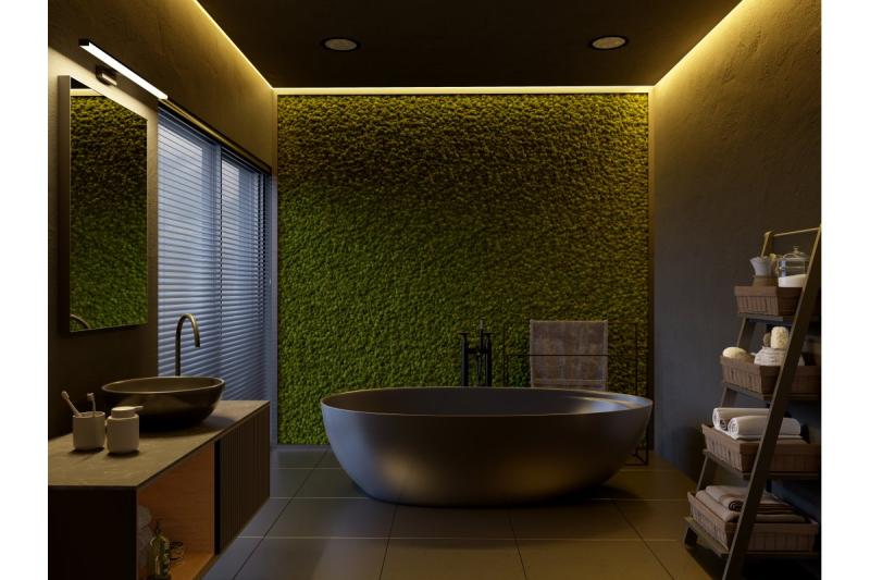 Decor Luminară cu LED Catania 400mm 8W AC220-240V 50/60Hz 4000K IP44 RA >80 640lm Negru 1208962884