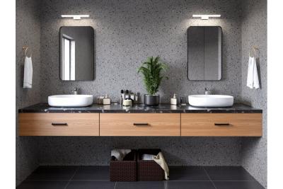 Decor Luminară cu LED Catania 600mm 12W AC220-240V 50/60Hz 4000K IP44 RA >80 960lm Crom 1208962886