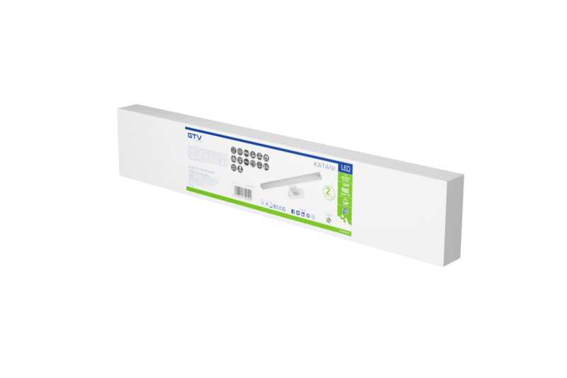 Decor Luminară cu LED Catania 600mm 12W AC220-240V 50/60Hz 4000K IP44 RA >80 960lm Crom 1208962886