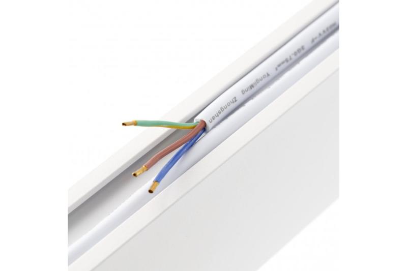 Decor Luminarul suspendat cu LED-uri LIVIA 40W 3600lm AC220-240V 50-60Hz 100° RA>80 IP20 AL/PC 4000K 120cm alb. 1208962914