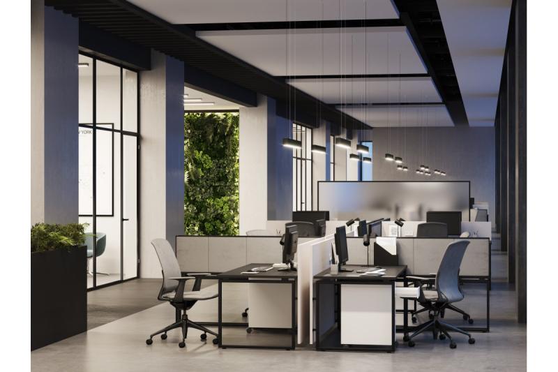 Decor Lumină LED liniară LUNA-A 40W 3200lm AC220-240V 50-60Hz 100° RA>80 IP20 AL/PC 4000K 120cm alb 1208962940