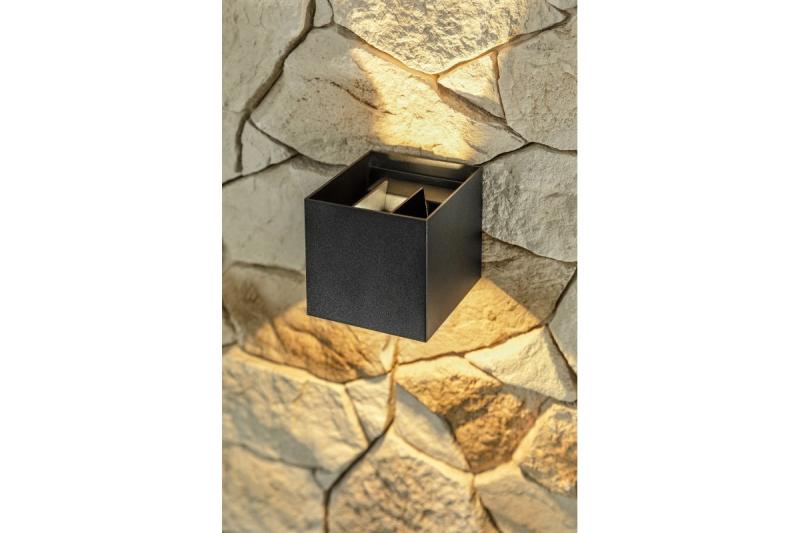 Decor Lampă LED MISSOURI-K 7W 540lm AC220-240V 50/60 Hz PF>0.5 Ra≥80 IP54 IK08 4000K pătrată neagră. 1208962994