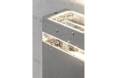 Decor Luminarul de perete cu o singură direcție NESSA GU10 MAX. 50W IP54 AC220-240V 50/60Hz gri. 1208963010
