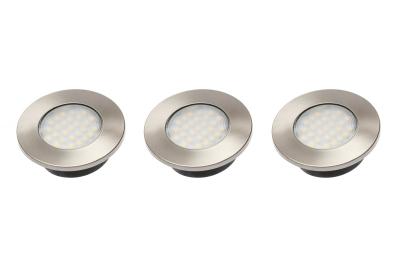 Set de iluminat pentru bucătărie Decor Barri cu 3 spoturi încastrate rotunde, lumină alb cald 1208963014