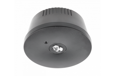 Lumină de urgență OGLA LED, 3W, 200lm, AC220-240V, 50-60Hz, IP20, 6400K, 3H, sarcină unică, TEST, negru 1208963017