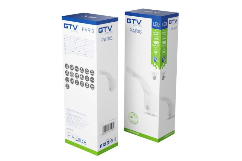 Decor Lustra LED PARIS cu senzor de miscare 10W 900lm IP54 AC220-240V 50/60Hz 140° 9m 4000K alb 1208963095