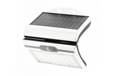 Lumina de fatada RAMOS Solar cu senzor de miscare / amurg, 50W, 300lm, 3,7V 1800mAh, IP44, 6000K, alb 1208963114