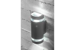Decor Luminară de perete cu două direcții SILVA GU10 MAX 2x50W IP54 AC220-240V 50/60Hz gri. 1208963136
