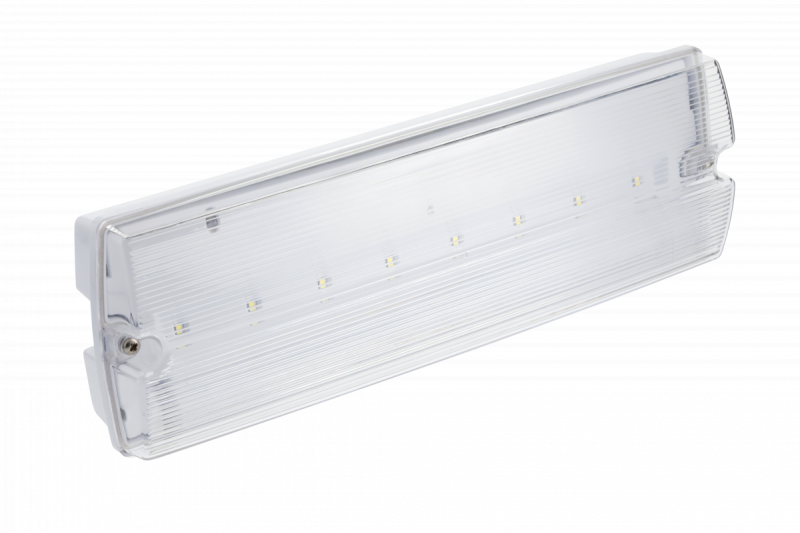Fixtură de urgență TERNO-3 LED,3W,250lm,AC220-240V,50-60Hz,IP65,3h,6400K,dublă utilizare, buton TEST 1208963198