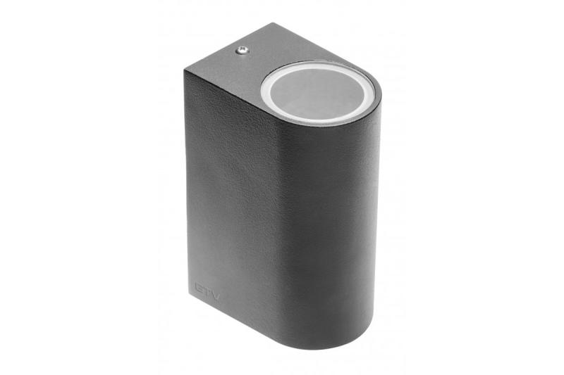 Decor Luminară de perete cu două direcții TIAGO GU10 MAX. 2x35W IP54 AC220-240V 50/60Hz negru. 1208963201