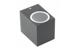 Decor Fațadă liminară unidirecțională TIAGO KW GU10 MAX.35W IP54 AC220-240V 50/60Hz negru 1208963206