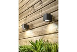 Decor Fațadă liminară unidirecțională TIAGO KW GU10 MAX.35W IP54 AC220-240V 50/60Hz negru 1208963206