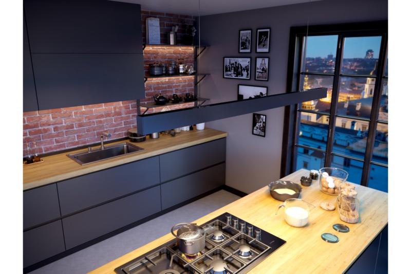 Decor Luminarul suspendat cu LED-uri VILANA 42W (30W+12W) 4000K RA>80 220-240VAC 48/120° UGR<19 120cm negru. 1208963237