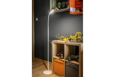 Decor Lampă de podea YORK 10W 900lm AC220-240V cu 3 trepte de reglare a intensității luminoase și 3-CCT pilot PF>0 5 Ra>85 alb. 1208963350