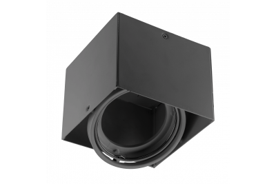 Decor Fixtură PIREO N montată pe suprafață, SINGLE, IP20, negru/negru. 1208963771