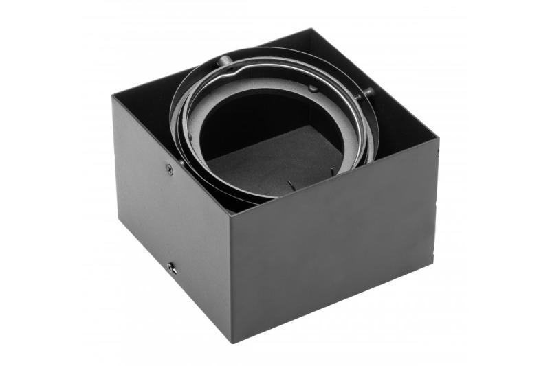 Decor Fixtură PIREO N montată pe suprafață, SINGLE, IP20, negru/negru. 1208963771