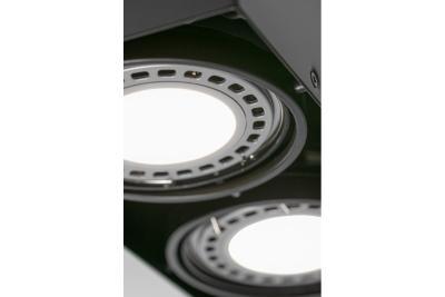 Decor Fixtură PIREO N montată pe suprafață, dublă, IP20, negru/negru. 1208963773