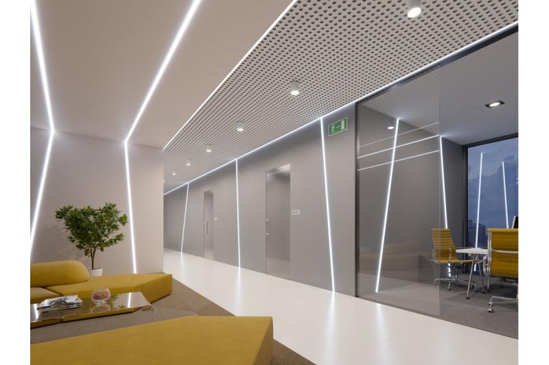 Decor Lustră de tavan PIREO montată încastrat, SINGLE, negru/negru. 1208963774