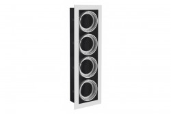 Decor Plafoniera PIREO montată încastrat, de culoare gri/gri, în formă de dreptunghi. 1208963778