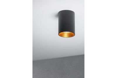 Decor Luminară de tavan AERO II din aluminiu, 70x100mm, IP20, max. 20W, rotundă, negru. 1208963809