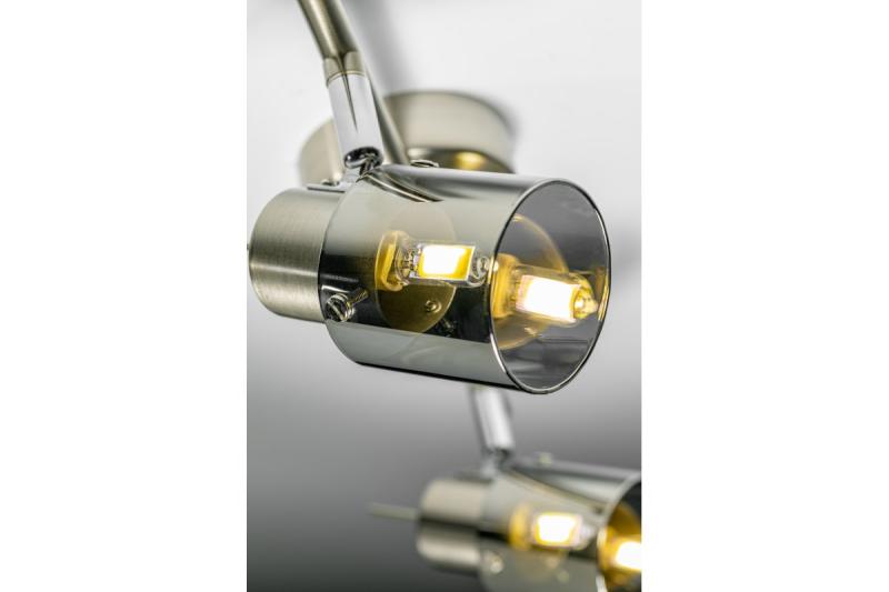 Decor Lustră de tavan ARALIA AC220-240V 50/60 Hz G9 max.20W * 4 IP20 cvadruplă neagră 1208963813