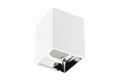 Decor Luminarul de tavan ARIES PC 77x100mm IP20 max 20W pătrat alb/crom 1208963817