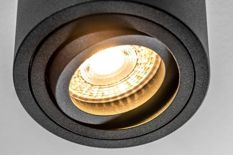 Decor Lustră de tavan AVEIRO din aluminiu 80x85mm IP20 max 20W rotundă, neagră. 1208963830