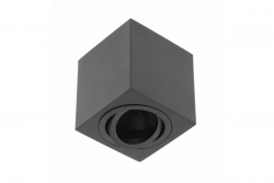 Decor Luminară de tavan AVEIRO BIS din aluminiu 80x80x90mm IP20 max 20W pătrată, neagră. 1208963836