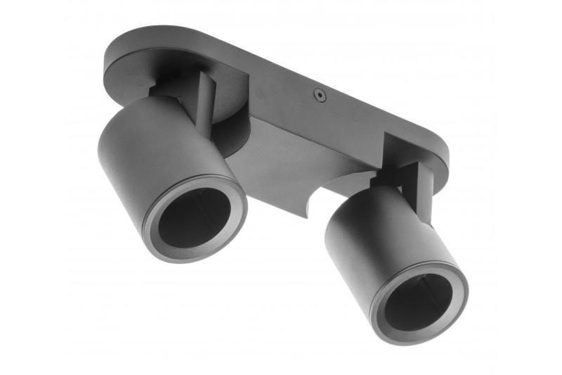 Decor Lustră de tavan BLINK AC220-240V 50/60 Hz GU10 max. 20W*2 IP20 dublă neagră 1208963842