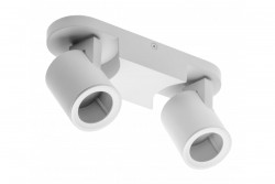 Decor Lustră de tavan BLINK AC220-240V 50/60 Hz GU10 max. 20W*2 IP20 dublă albă 1208963843