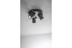 Decor Lustră de tavan BLINK AC220-240V 50/60 Hz GU10 max. 20W*3 IP 20 negru triplu 1208963844