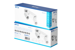 Decor Luminară de tavan BLINK II max. 250V 50/60 Hz GU10 max. 20W*2 IP20 Dual Alb 1208963847
