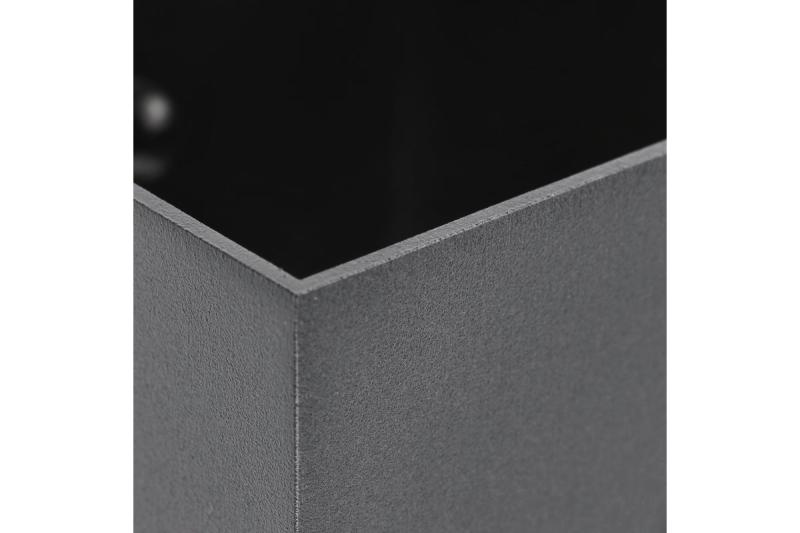 Decor Aparat de iluminat pe perete CAMPIONE din aluminiu G9 IP20 max. 40W IP20 pătrat negru. 1208963849