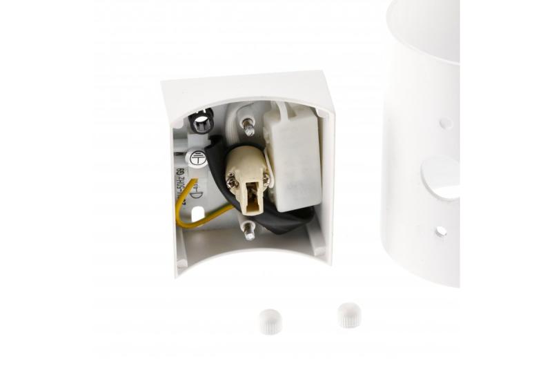 Decor Aparat de iluminat pe perete CAMPIONE din aluminiu G9 IP20 max. 40W IP20 alb rotund 1208963852