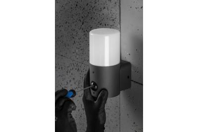 Decor Luminară de grădină CORTA-AU PIR E27 MAX.25W IP44 AC220-240V 50-60Hz, culoare grafică. 1208963858