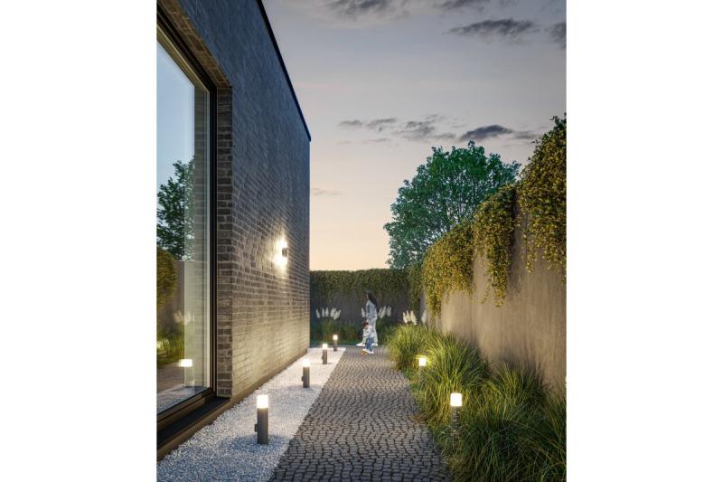 Decor Lampă de grădină CORTA-P 40 E27 MAX.25W IP44 AC220-240V 50-60Hz soclu max. 3000W bollard grafit 1208963861