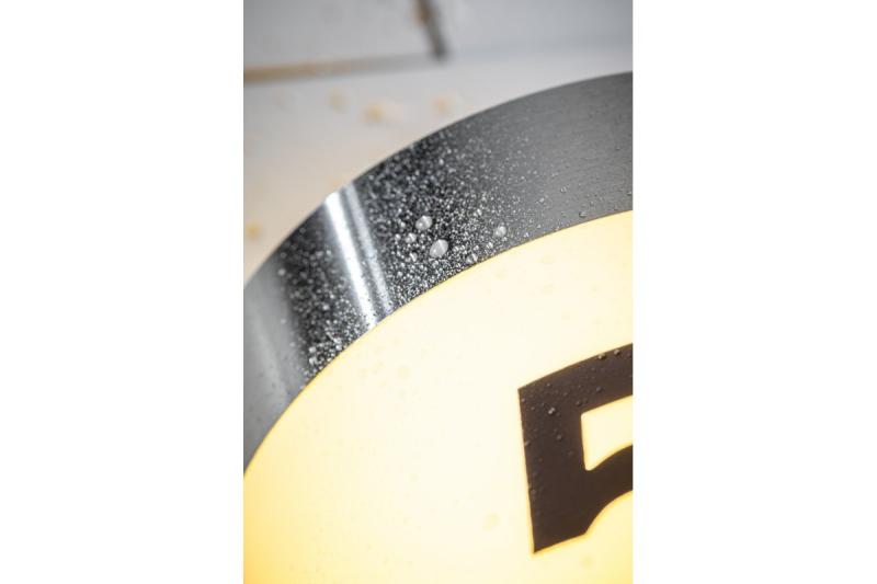 Decor Lumină montată pe perete ESO E27 MAX. 11W IP54 AC220-240V 50/60Hz inox 1208963874