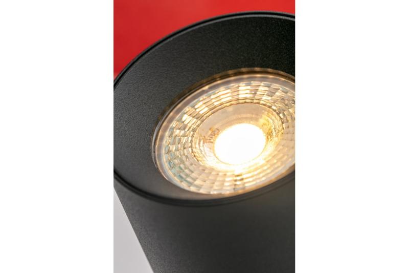 Decor Lustră de tavan FARGO din aluminiu 70x160mm IP20 max 20W rotundă neagră 1208963876