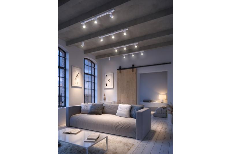 Decor Lustră de tavan FARGO din aluminiu 70x160mm IP20 max 20W rotundă albă 1208963878