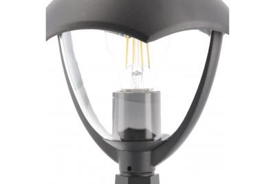 Decor Luminarul de grădină GRANDE-P 31 E27 MAX.60W IP54 AC220-240V 50-60Hz, stâlp negru. 1208963886