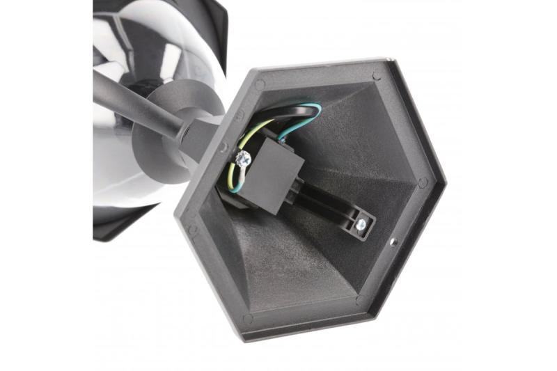 Decor Luminarul de grădină GRANDE-P 31 E27 MAX.60W IP54 AC220-240V 50-60Hz, stâlp negru. 1208963886