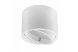 Decor Lampă de tavan ISUMI cu unghi reglabil, din aluminiu, 130x100 IP20 ES111 GU10 alb rotund. 1208963895